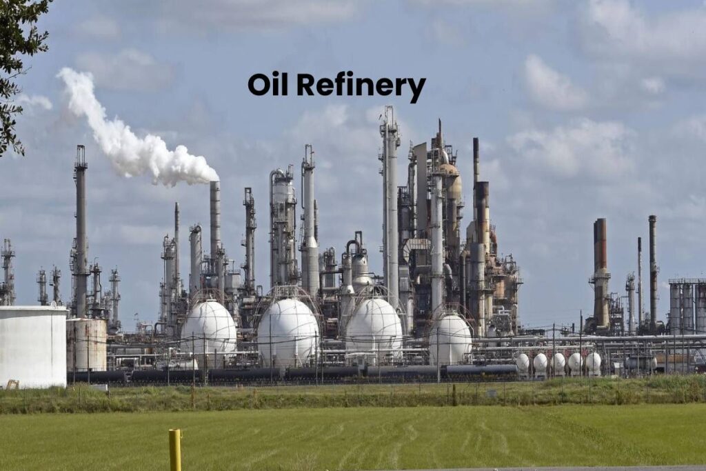 oil refinery