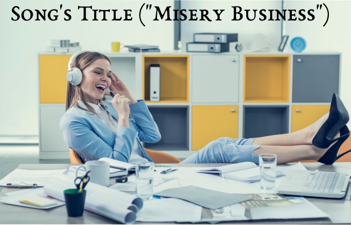 Misery Business Lyrics 2