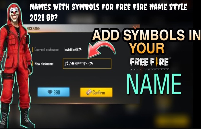 Free Fire name