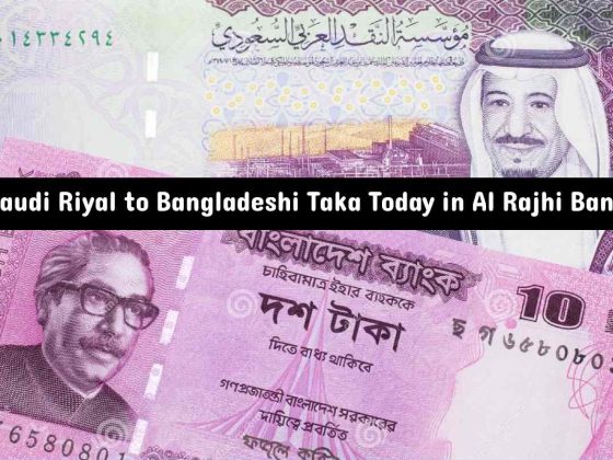 Saudi Riyal to Bangladeshi Taka Today in Al Rajhi Bank