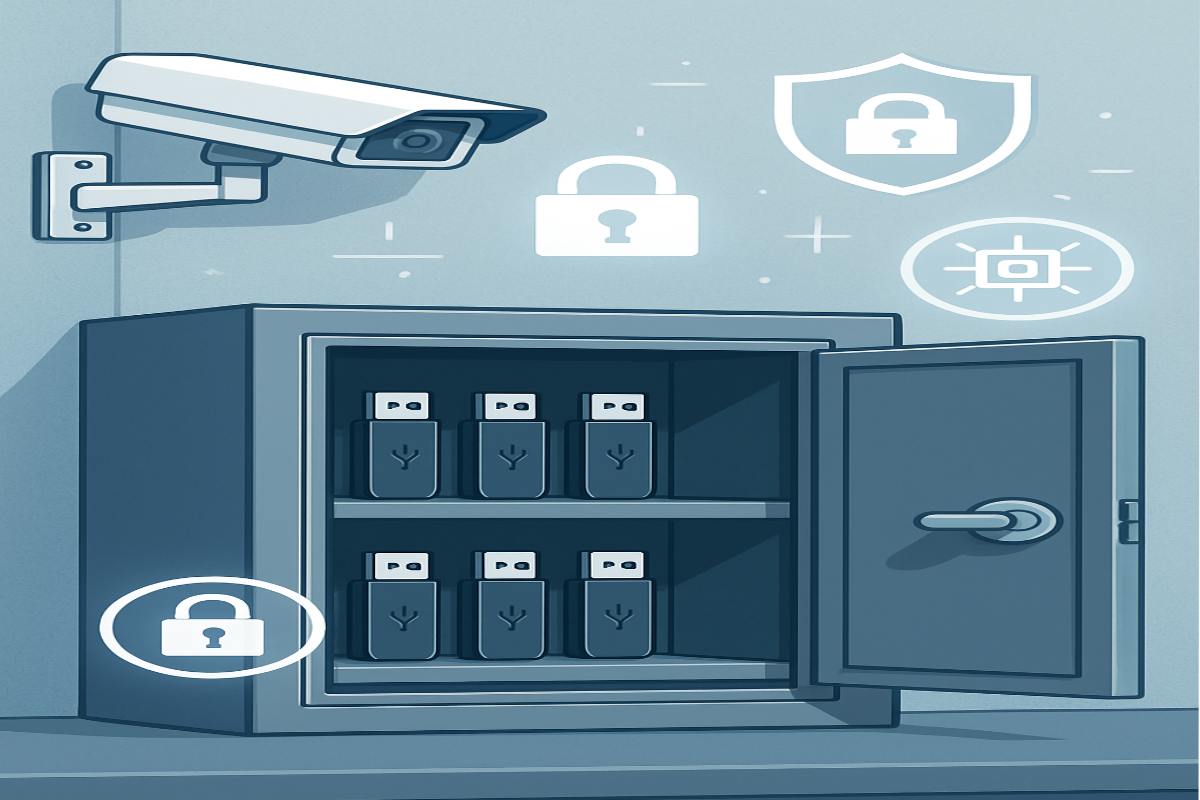 how should government owned removable media be stored