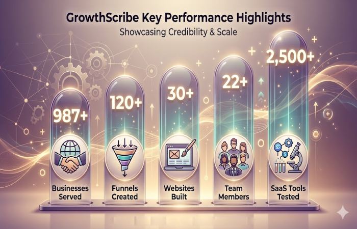 growthscribe key performance highlights
