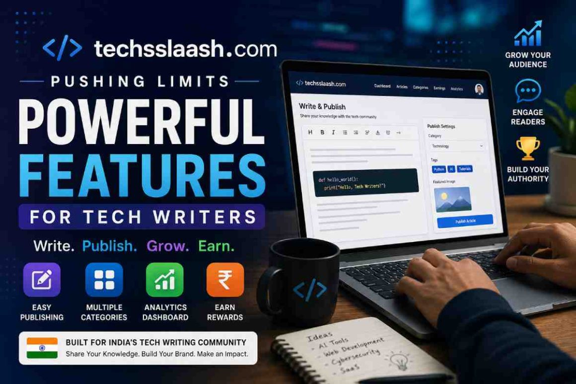 techsslaash.com - pushing limits powerful features for tech writers