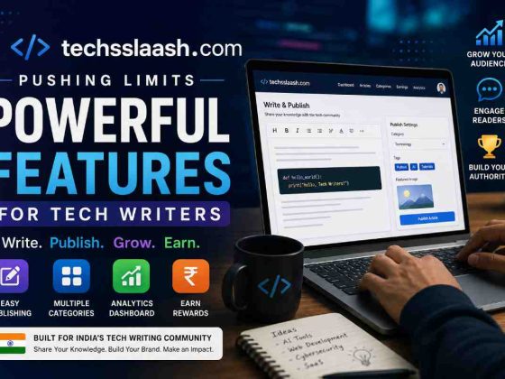 techsslaash.com - pushing limits powerful features for tech writers